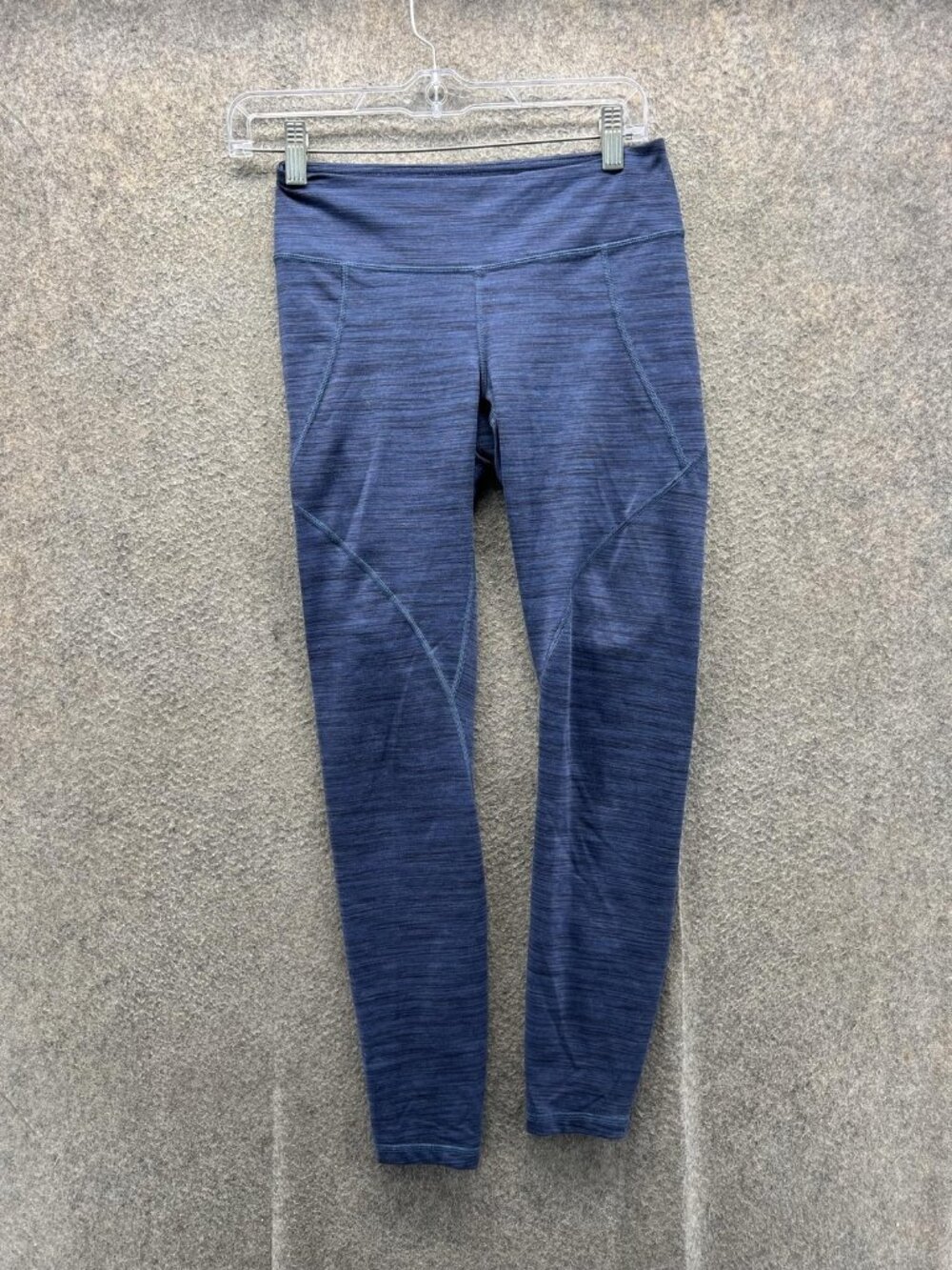 Patagonia Leggings Womens Small Blue High Rise Ankle Pockets Yoga Pants Athletic